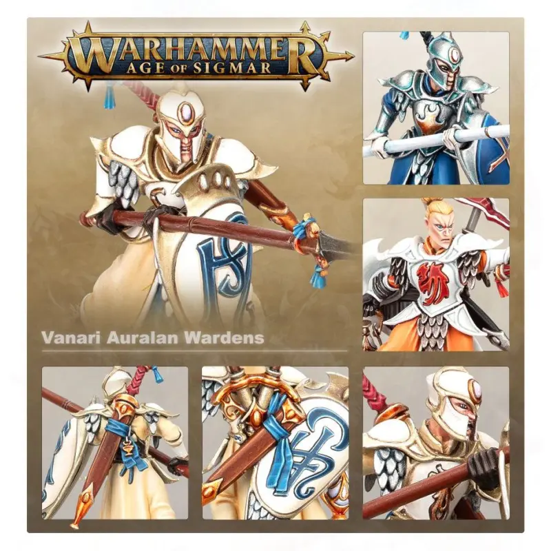 Lumineth realm lords, anari auralan wardens, age of sigmar, games workshop, model 87-59